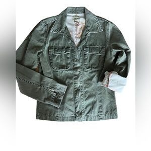 Lucky Brand Vintage military jacket size‎ small